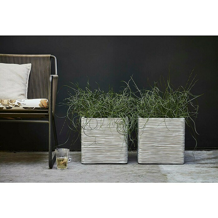 SUPVOX Nordic Stijl Hars Bloempot - Eenvoudige Moderne Plantenbak Voor Succulenten En Cactus