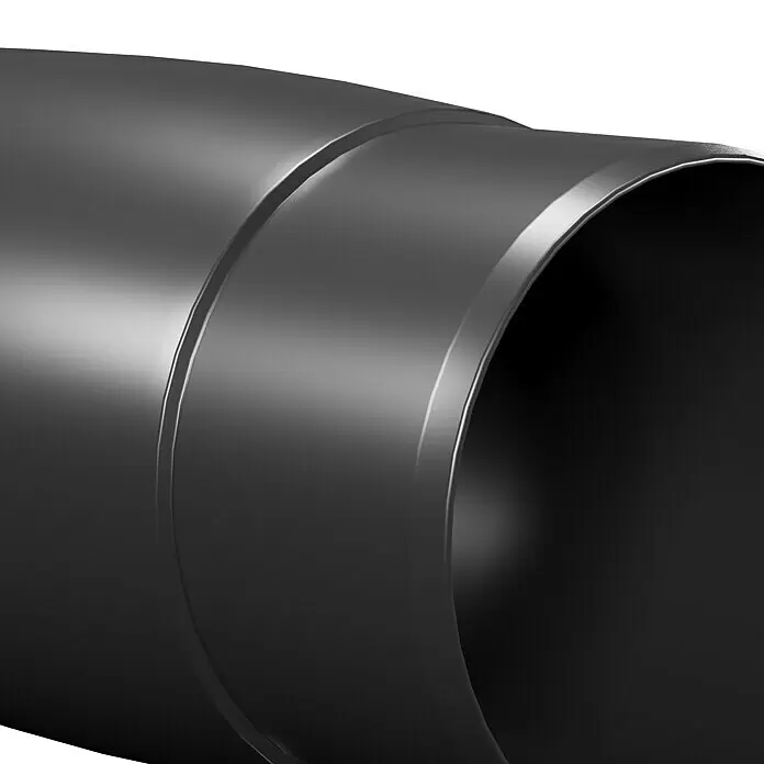 FunkeGruppe Fallrohrmuffe - Nennweite: 50 mm, Kunststoff, Anthrazit - Detailaufnahme