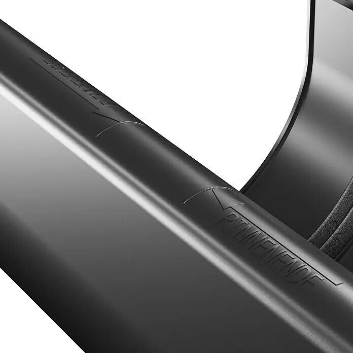 FunkeGruppe Rinnenverbinder - Nennweite: 75 mm, Kunststoff, Anthrazit - Detailaufnahme