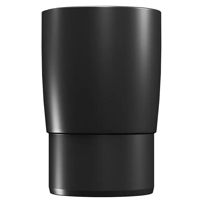 Marley Fallrohrmuffe - Nennweite: 75 mm, Kunststoff, Anthrazit-Metallic - Schwarzer, zylindrischer Becher mit glänzender Oberfläche. Ideal für Getränke aller Art und ein Hingucker auf jedem Tisch.