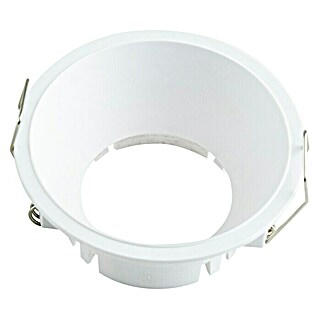 Alverlamp Foco empotrable Aro (Ø x Al: 7,5 x 3,55 cm, Blanco, Blanco)