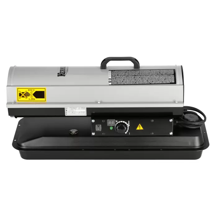 Herkules Calefactor diésel - 10 kW, Consumo de combustible: 0,5 kg/h