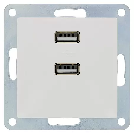 Siemens DELTA Viva Steckdosen-USB-Einsatz SIE039703