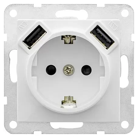 Siemens DELTA Viva USB-Steckdose SIE039697