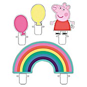 Dekokerze Mini-Figurenkerzen (4 -tlg., Peppa Pig) | BAUHAUS