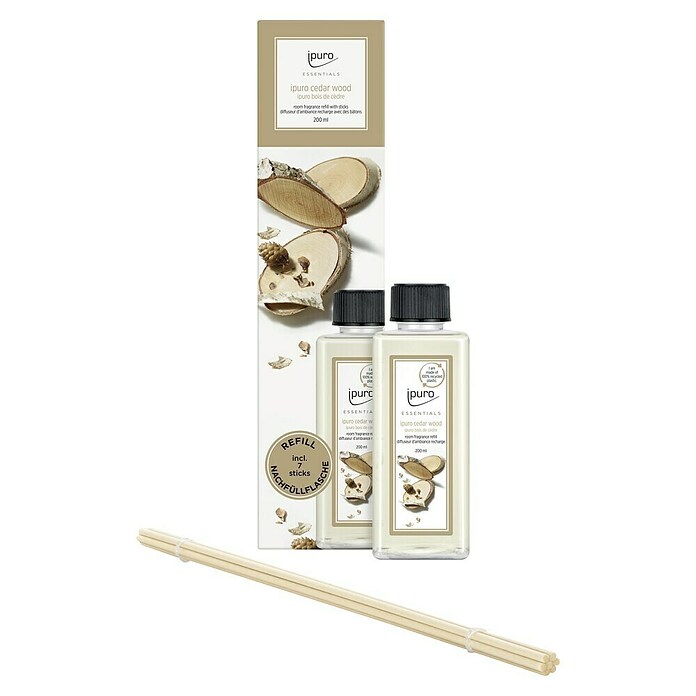 Ipuro Essentials Raumduft Refill (Cedar Wood, 200 ml) | BAUHAUS
