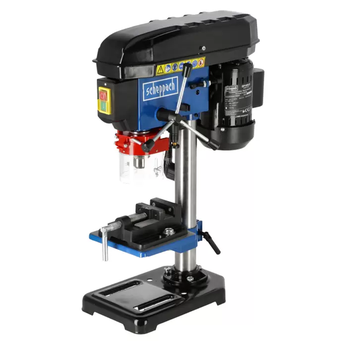 Scheppach Tischbohrmaschine DP16VLS - 500 W, 600 U/min - 2.600 U/min, Spannweite Bohrfutter: 3 mm - 13 mm