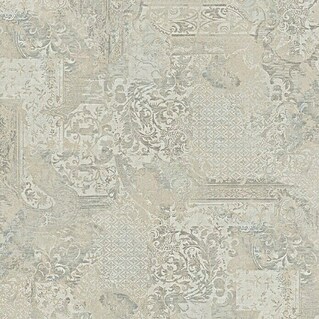 Momastela Feinsteinzeugfliese Carpet (60 x 60 cm, Bianco/Cordo, Seidenglänzend)