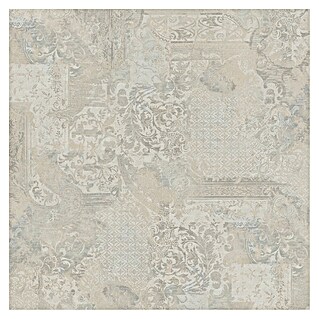 Momastela Feinsteinzeugfliese Carpet (60 x 60 cm, Bianco/Cordo, Seidenglänzend)