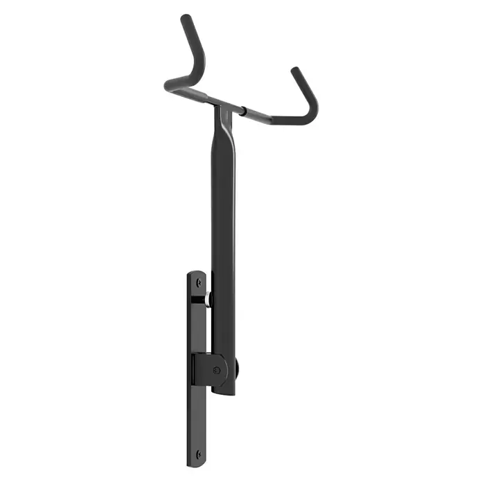 Rei Soporte de pared de bicicletas - L x An x Al: 9 x 32 x 45 cm, Acero, Montaje en la pared - Soporte metálico de pared para bicicletas. El soporte es plegable y está hecho de metal resistente.