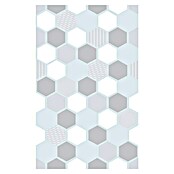 D-c-fix Static Premium Fensterfolie Wido (Grau/Weiß, 150 x 67,5 cm, Wido, Statisch haftend) | BAUHAUS