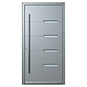 Portofino Aluminiumhaustür 904PF (110 x 210 cm, DIN Anschlag: Links, Eisenglimmer)