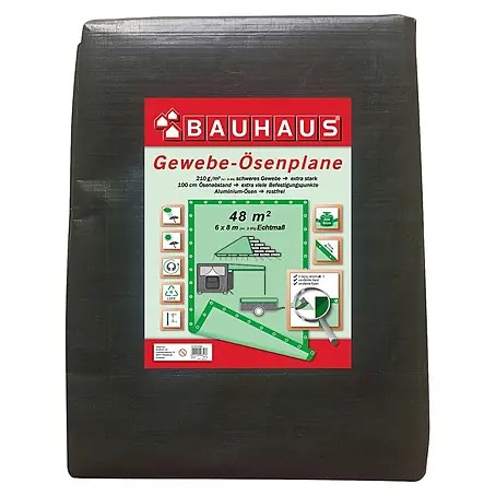 BAUHAUS Gewebe-Ösenplane