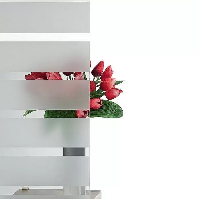 Portofino Haustür 707PF - 110 x 210 cm, DIN Anschlag: Rechts, Anthrazitgrau Feinstruktur/Verkehrsweiß matt - Detailaufnahme