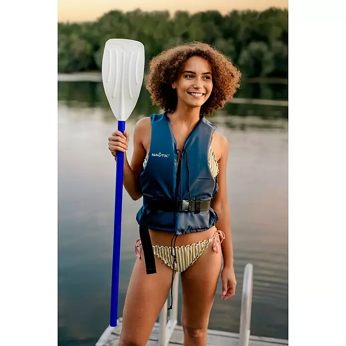NAUTIC Schwimmweste ISO Active - 30 kg - 50 kg, 50 N, Blau - Stimmungsaufnahme