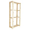 Regalux Regalsystem Heavy Holzregal (Anzahl Böden: 4 Stk., Höhe: 174 cm, Holz)