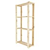 Regalux Regalsystem Heavy Holzregal (Anzahl Böden: 4 Stk., Höhe: 174 cm, Holz)