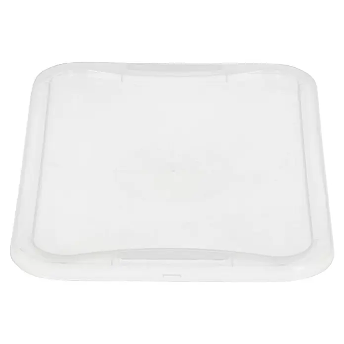 Regalux Clear Box-Deckel - L x B: 37,6 x 26 cm, Passend für: Regalux Clear Box XS/S - Die durchsichtige Kunststoff-Aufbewahrungsbox ist ideal für die Organisation von Gegenständen. Mit Griffen versehen für einfachen Transport.