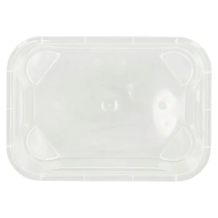 Regalux Aufbewahrungsbox Clear-Box - L x B x H: 25,6 x 18,1 x 13,6 cm, 4 l, Transparent - Eine durchsichtige, rechteckige Frischhaltedose aus Kunststoff, ideal für die Aufbewahrung von Lebensmitteln und zur Organisation im Kühlschrank.