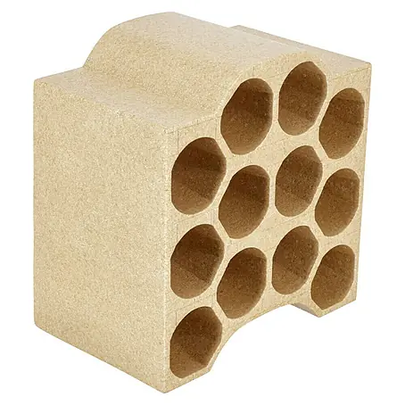 Climapor  Flaschenregal Bogenform Terra