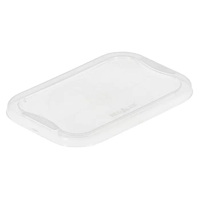 Regalux Clear Box-Deckel - L x B: 17,5 x 11,5 cm, Passend für: Regalux Clear Box Mini - Transparente Regalux-Box mit Deckel für die Aufbewahrung von Kleinteilen, die das Sortieren erleichtert und vor Staub schützt. Praktisch für Zuhause.