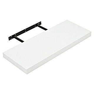 Regalux Wandboard XL4 (23,5 x 60 x 3,8 cm, Weiß, Belastbarkeit: 12 kg)