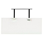 Regalux Wandboard XL4 (24 x 60 x 3,8 cm, Weiß, Belastbarkeit: 12 kg)
