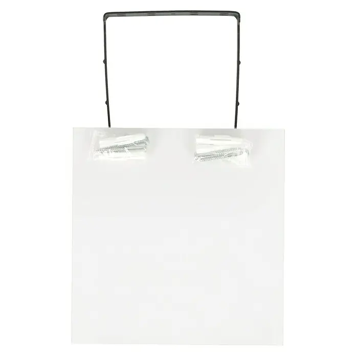 Regalux Estante flotante - L x An x Al: 23,5 x 24 x 3,8 cm, Blanco, Carga soportada: 5 kg - Espejo de pared con marco y material de montaje para una instalación fácil y segura en baños u otras habitaciones.
