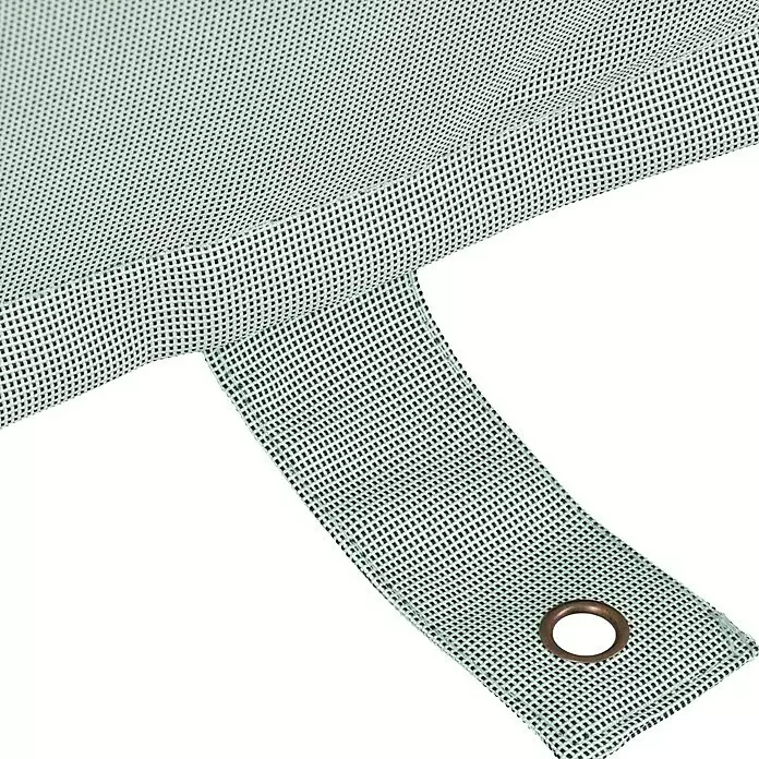Sitzsack Aufblasbar - 70 x 90 x 70 cm, Blau, 100 % Polyester - Detailaufnahme