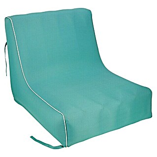 Sitzsack Aufblasbar (70 x 90 x 70 cm, Türkis, 100 % Polyester)