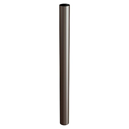 FunkeGruppe Fallrohr (Nennweite: 100 mm, Länge: 100 cm, Kunststoff, Braun)