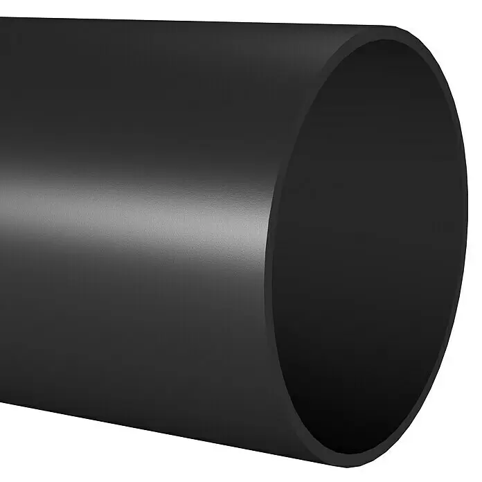 Marley Fallrohr - Nennweite: 75 mm, Länge: 100 cm, Anthrazit-Metallic - Detailaufnahme