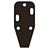Marley Dachrinnenhalter (Nennweite: 125 mm, Kunststoff, Braun)