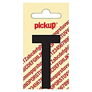 Pickup Sticker (Motief: T, Zwart, Hoogte: 60 mm)