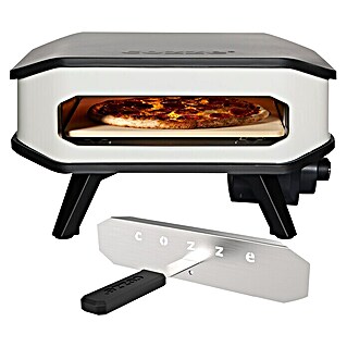 Cozze Pizzaofen Elekto (L x B x H: 60,5 x 605 x 30,5 cm, Weiß/Schwarz, Netzbetrieben)