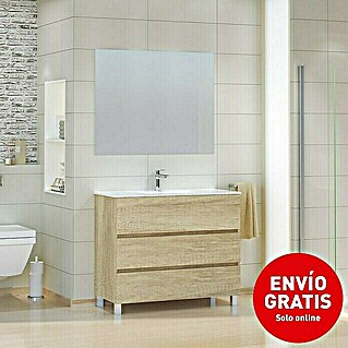 Artysan Mueble de lavabo Patri (L x An x Al: 46 x 100 x 85 cm, Nature)