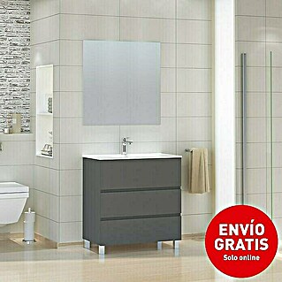 Artysan Mueble de lavabo Patri (46 x 80 x 85 cm, Gris)