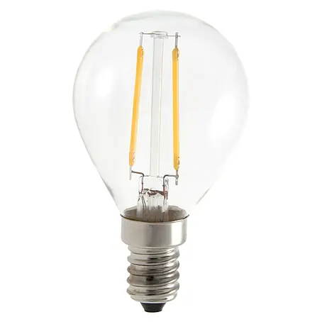Voltolux  LED-Lampe Tropfenform E14 klar