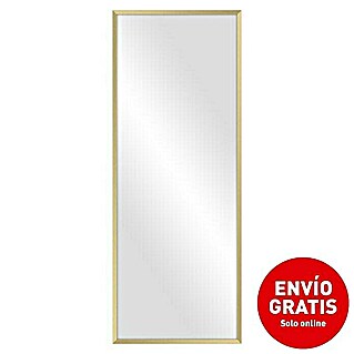 Espejo de pared PP (60 x 160 cm, Oro)