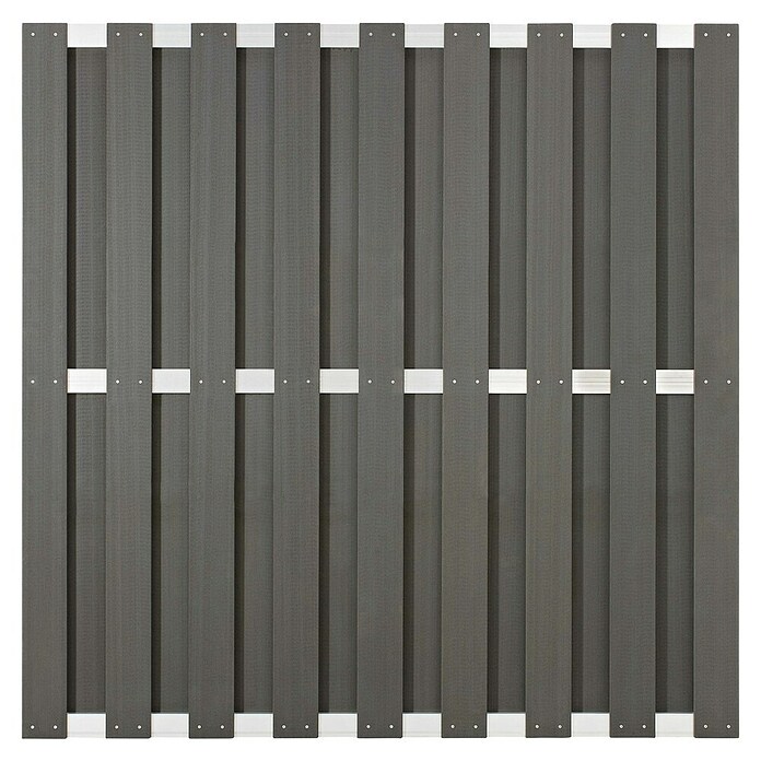 Sichtschutzelement Palma (180 x 180 cm, Anthrazit) | BAUHAUS