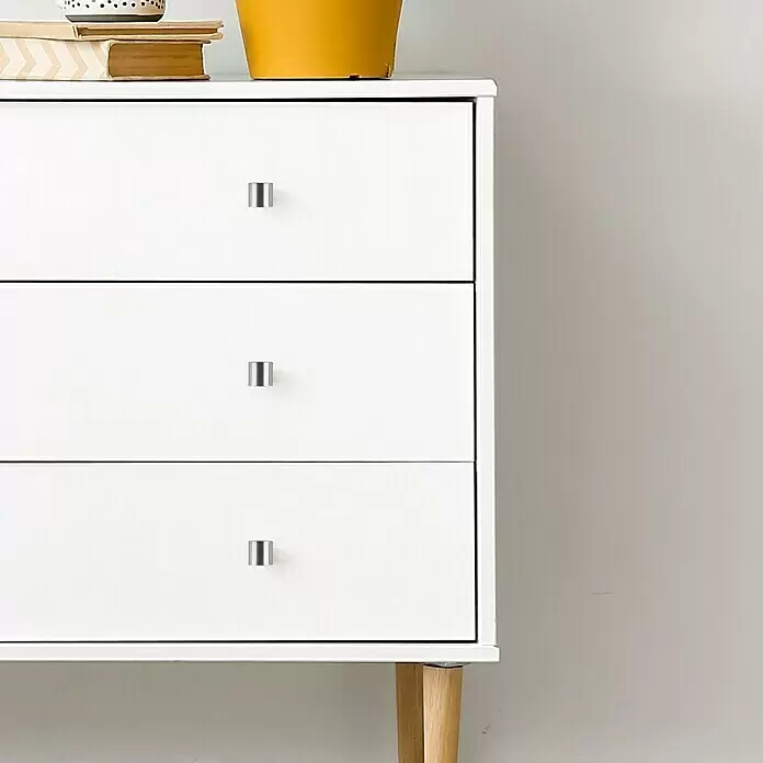 Möbelknopf - Typ Möbelgriff: Knopf, Ø x H: 20 x 24 mm, Sonstige, Vernickelt - Stimmungsaufnahme