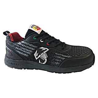 Abarth Zapatos de seguridad Esseesse (Talla de pie: 43, S1P, Negro)