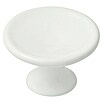 Möbelknopf (40 x 25 mm, Kunststoff, Weiß)