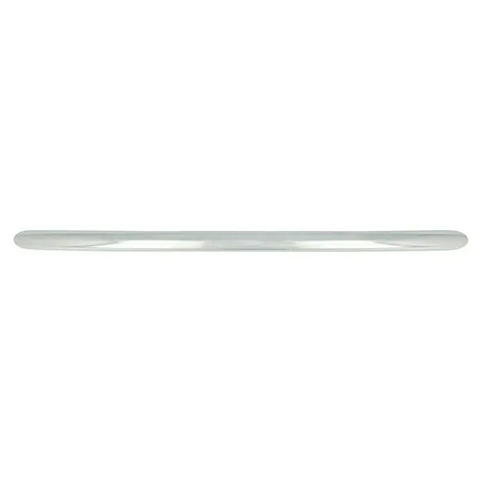 Häfele Tirador para muebles - Tipo de tirador del mueble: Estribo, Acero, Cromado, Ø x L: 10 x 221 mm - Elegancia sutil: Un anillo plateado sin costuras con un acabado liso, perfecto para cualquier ocasión, un accesorio atemporal.