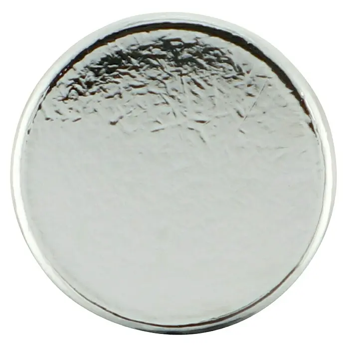 Häfele Pomo para muebles - Tipo de tirador del mueble: Botón, Cromado - Botón plateado con una textura única, que añade un toque de elegancia a cualquier atuendo. Un accesorio elegante.