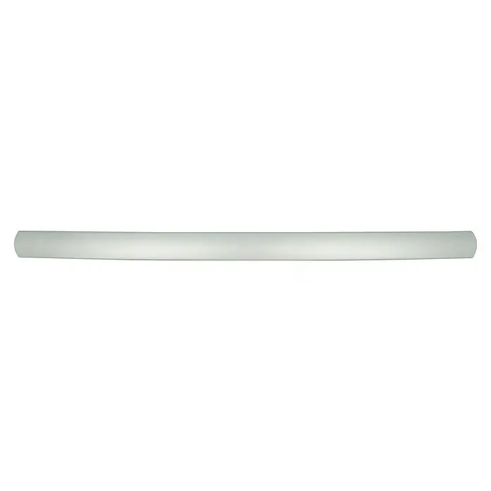 Möbelgriff - L x B x H: 262 x 16 x 34 mm, Aluminium, Lochabstand: 224 mm - Grauer Stoßfänger mit glatter Oberfläche. Ideal für die Fahrzeugreparatur oder -anpassung, bietet er Schutz und ein sauberes Aussehen.
