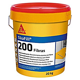 Sika Impermeabilizante SikaFill-200 Fibras (Gris, 20 kg)