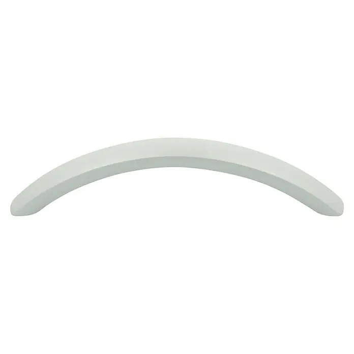 Möbelgriff - L x B x H: 151 x 16 x 34 mm, Aluminium, Lochabstand: 128 mm - Eine weiße, gebogene Nackenstütze zur Entlastung und Unterstützung des Nackens für mehr Komfort und Entspannung.