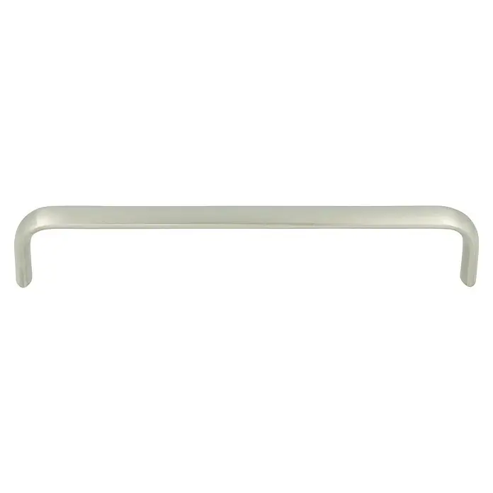 Häfele Tirador para muebles - Tipo de tirador del mueble: Estribo, An x L: 30 x 160 mm - Elegante tirador de mueble curvo en color plata, perfecto para hogares modernos. Acentos de estilo para armarios y cajones.