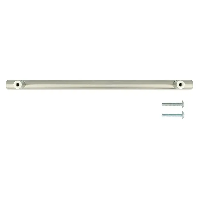 Häfele Tirador para muebles - Tipo de tirador del mueble: Estribo, Distancia entre orificios: 192 mm, Acero inoxidable - Tirador de acero inoxidable con tornillos de montaje para muebles o armarios. Diseño duradero para una fácil instalación y uso duradero.